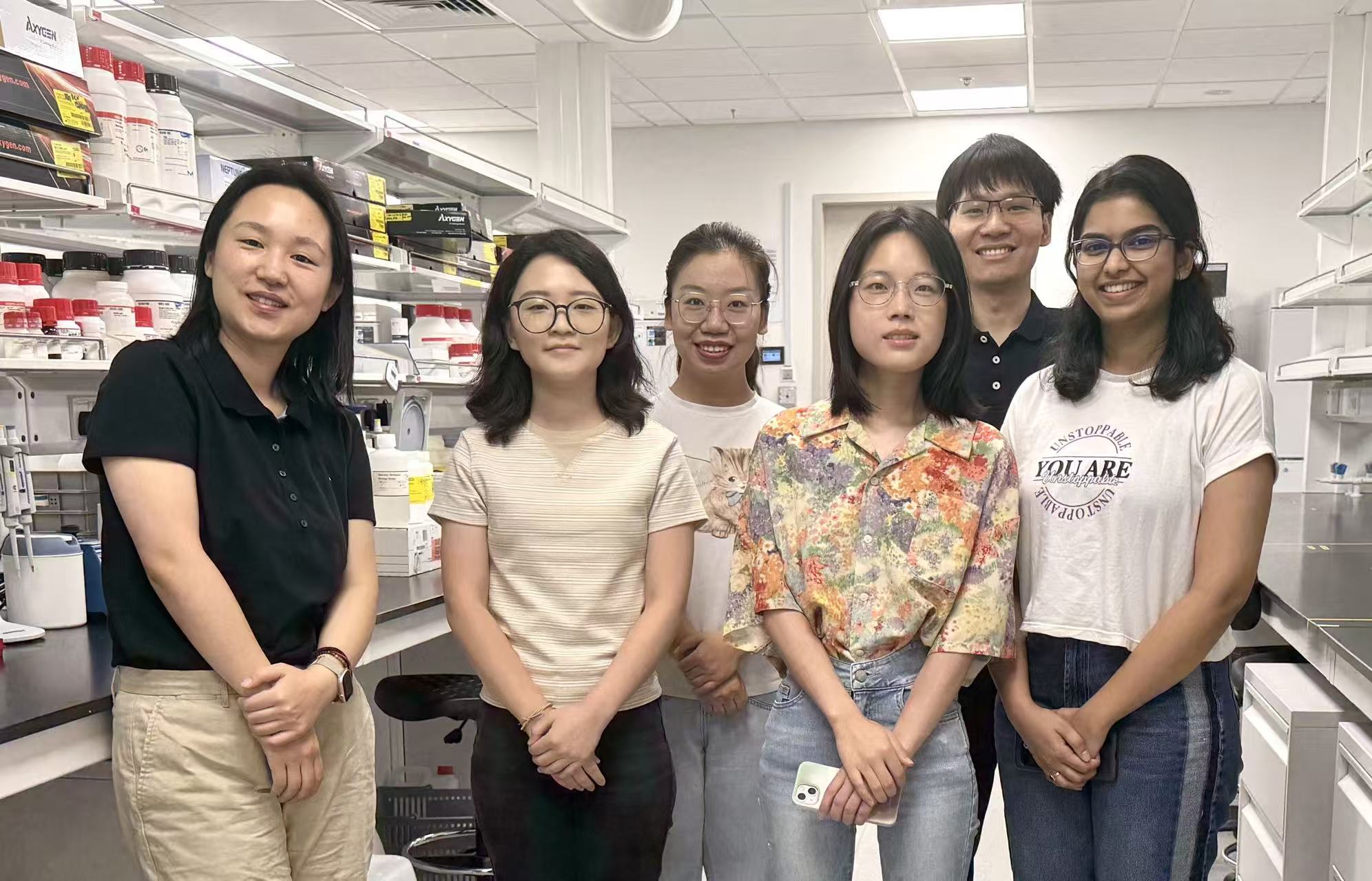 First lab crew, May 14, 2026